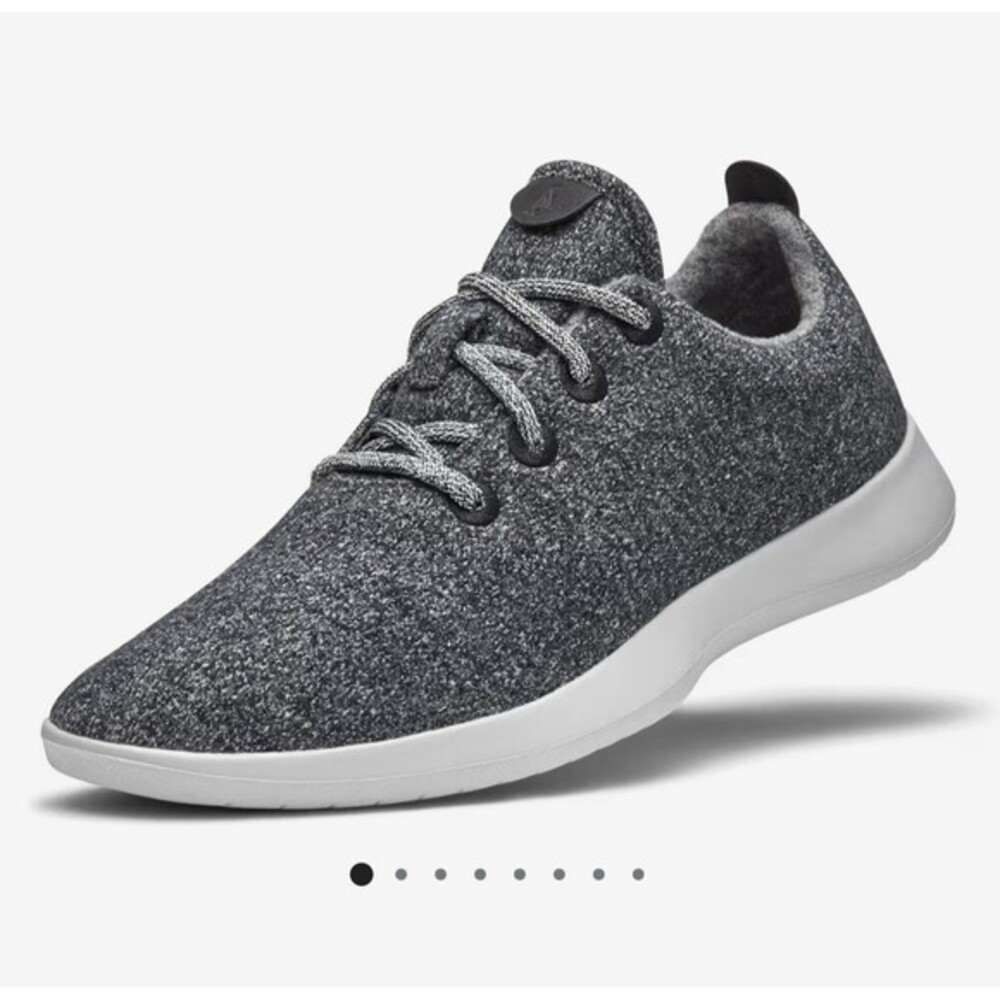 Men’s Allbirds Wool Runners Grey Size 10